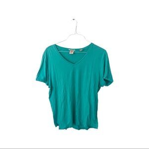 Scotch & soda | teal v-neck t shirt